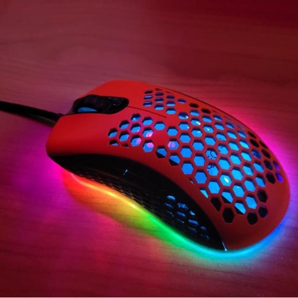 Eqeovga Ultralite Corded Mouse RGB - Picture 1 of 3